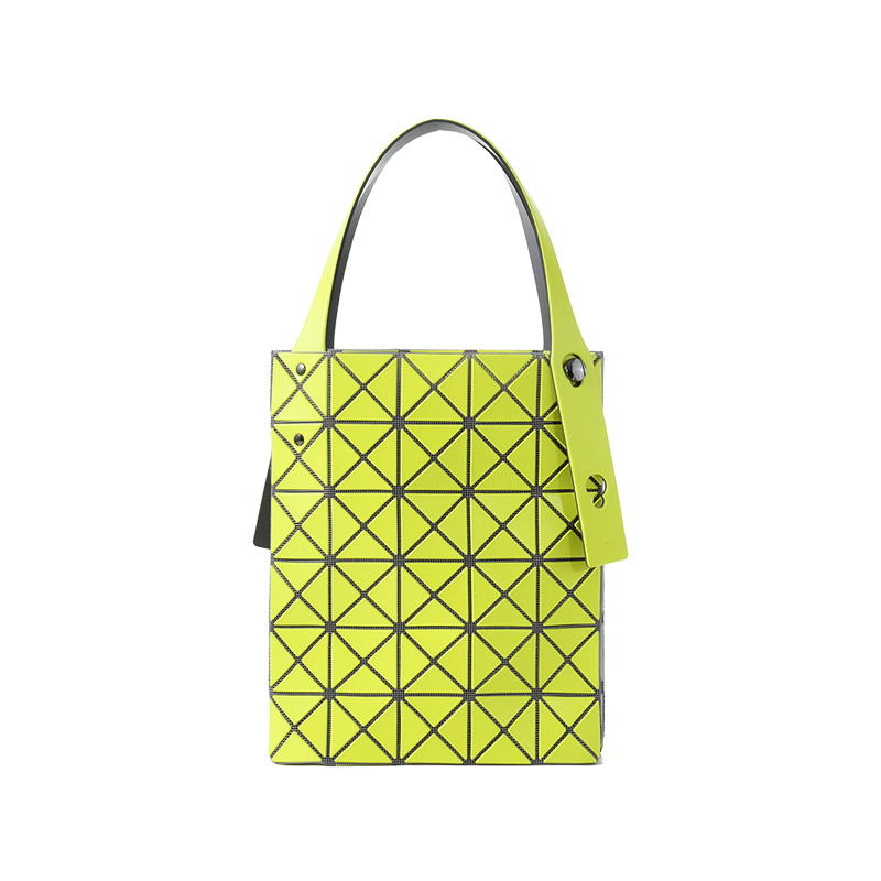 

ISSEY MIYAKE Сумки-тоуты женские из ПВХ, желто-зеленые/серые