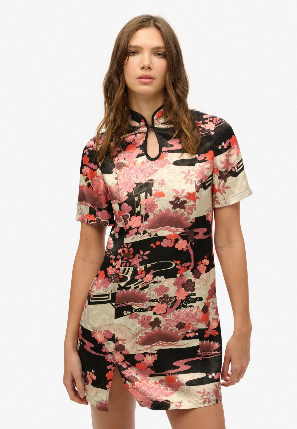 

Повседневное платье Superdry, светло-розовый