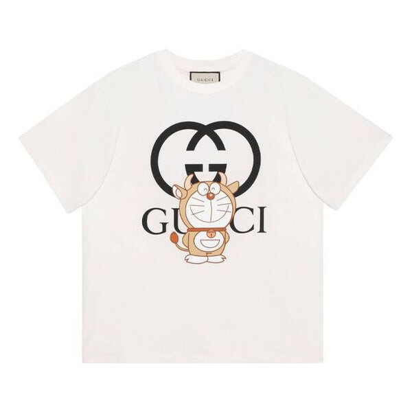

Футболка GUCCI x Doraemon Graphic Tee 'Ivory', цвет ivory