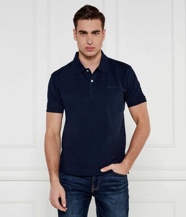 

Поло мужское Guess Jeans с вышивкой, синий