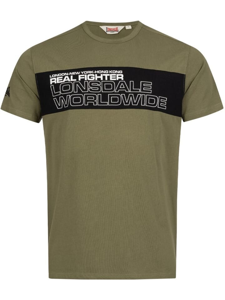 

Футболка Lonsdale T-Shirt, зеленый