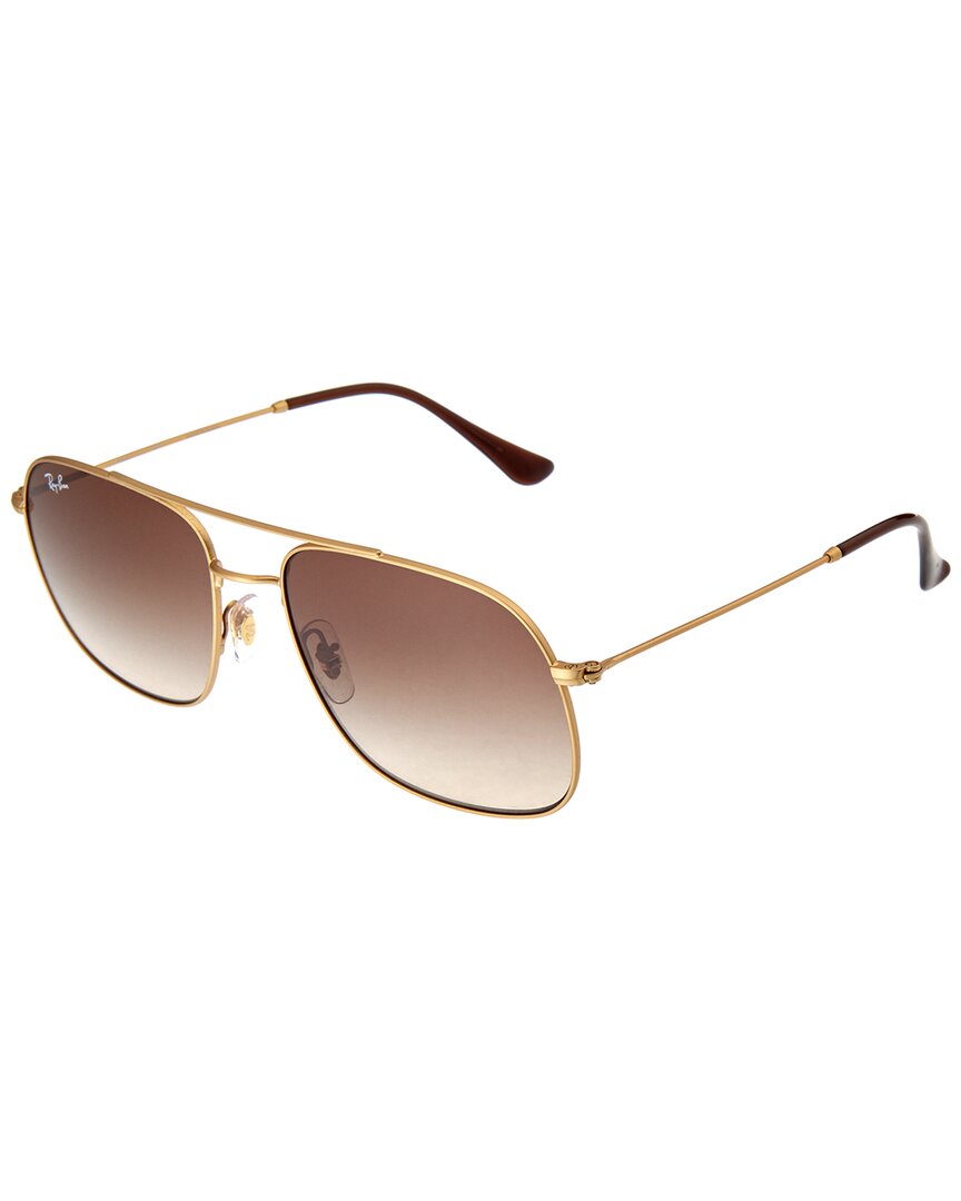 

Солнцезащитные очки Ray-Ban Unisex RB3595 59 мм, золотой