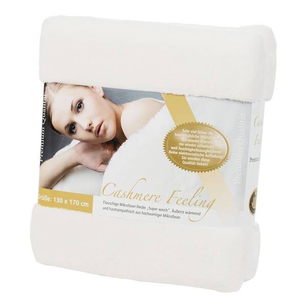 

Плед Gözze Premium Cashmere Feeling, 170 см, белый