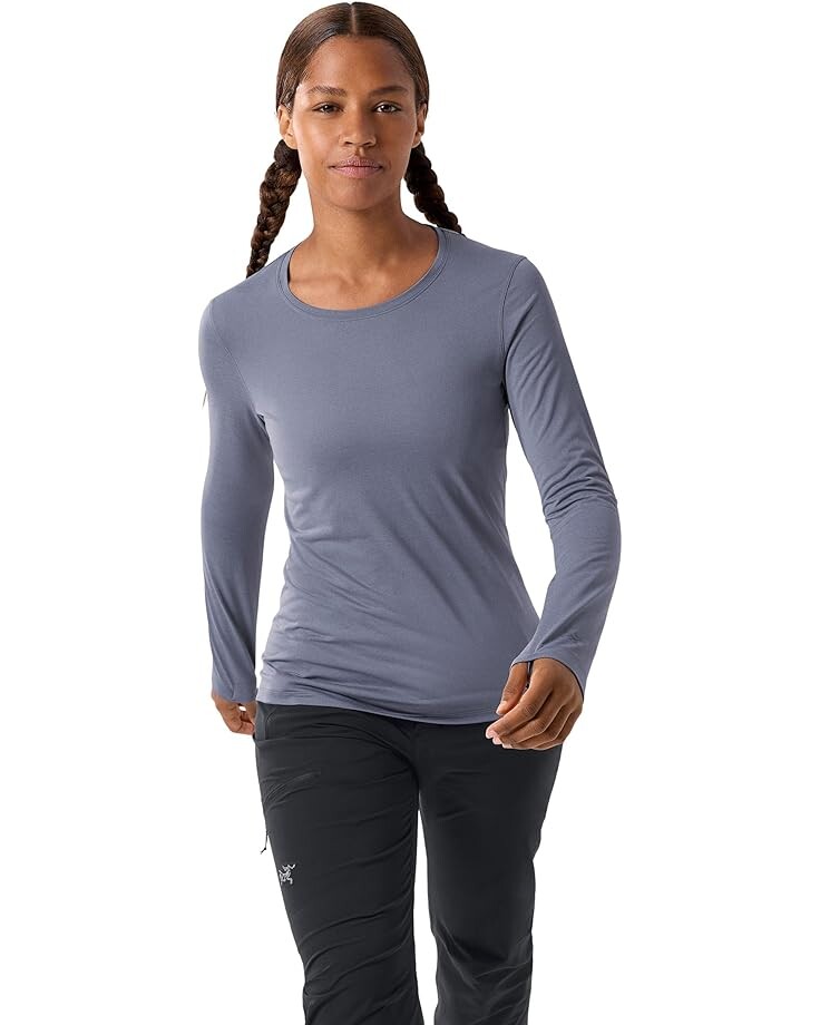 

Лонгслив Arc'teryx Taema Crew, цвет Stratus Heather