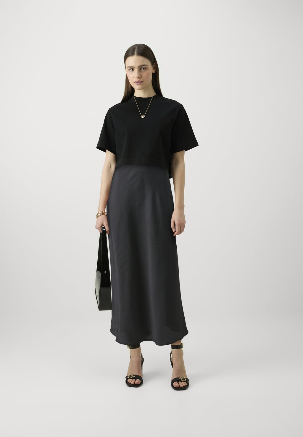

Юбка макси ACACIA JOANAS SKIRT Bruuns Bazaar, черный