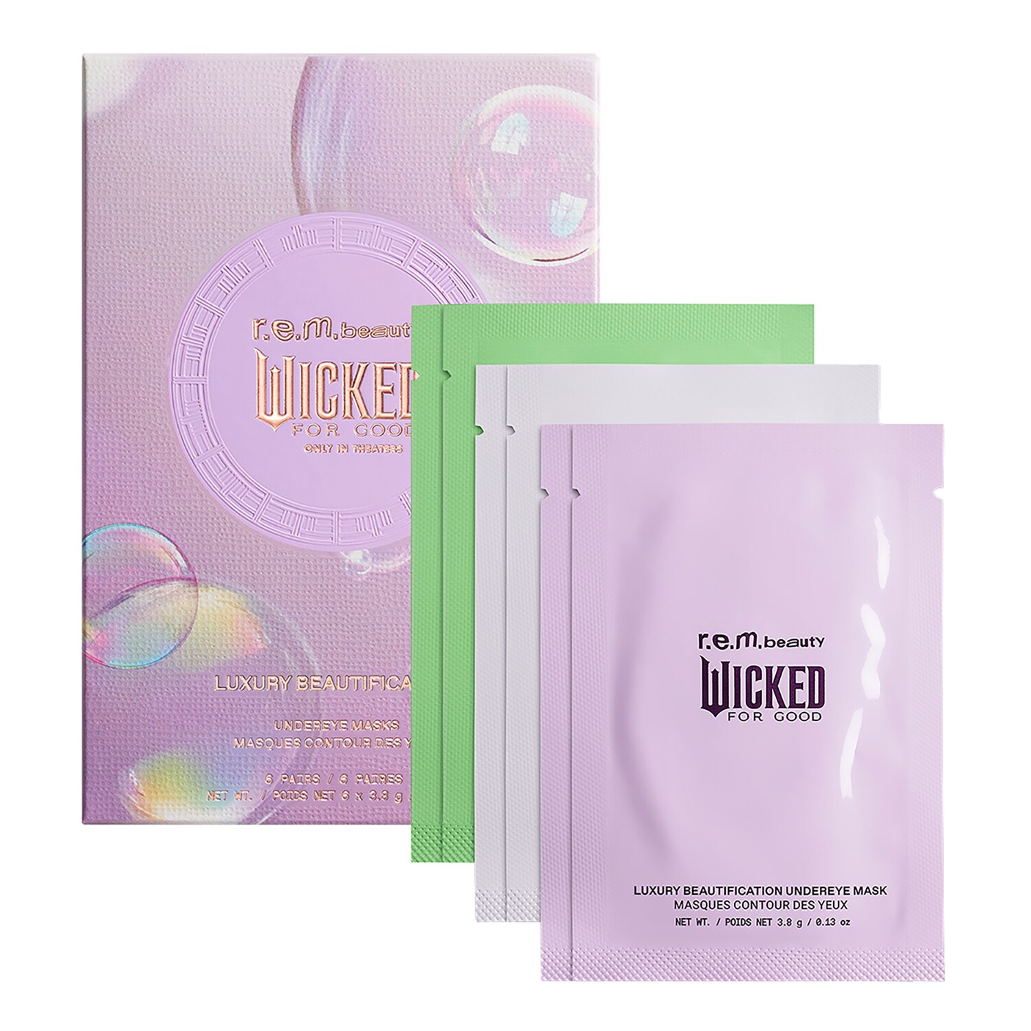 

Wicked: For Good, Luxury Beautification Underye Mask - маска для кожи вокруг глаз Rem Beauty