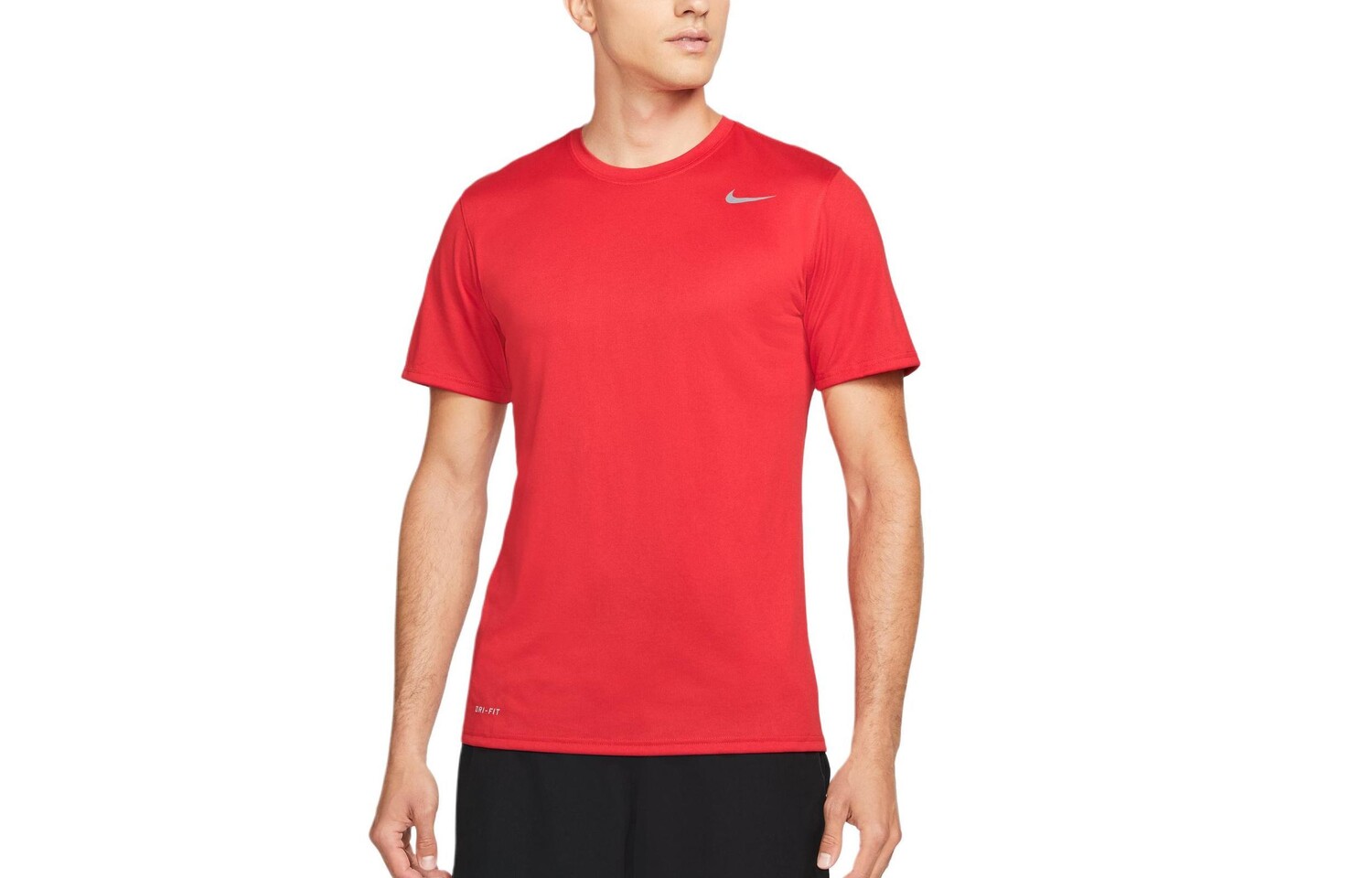 

Футболка мужская колледж красный/холодный серый Nike, красный/серый