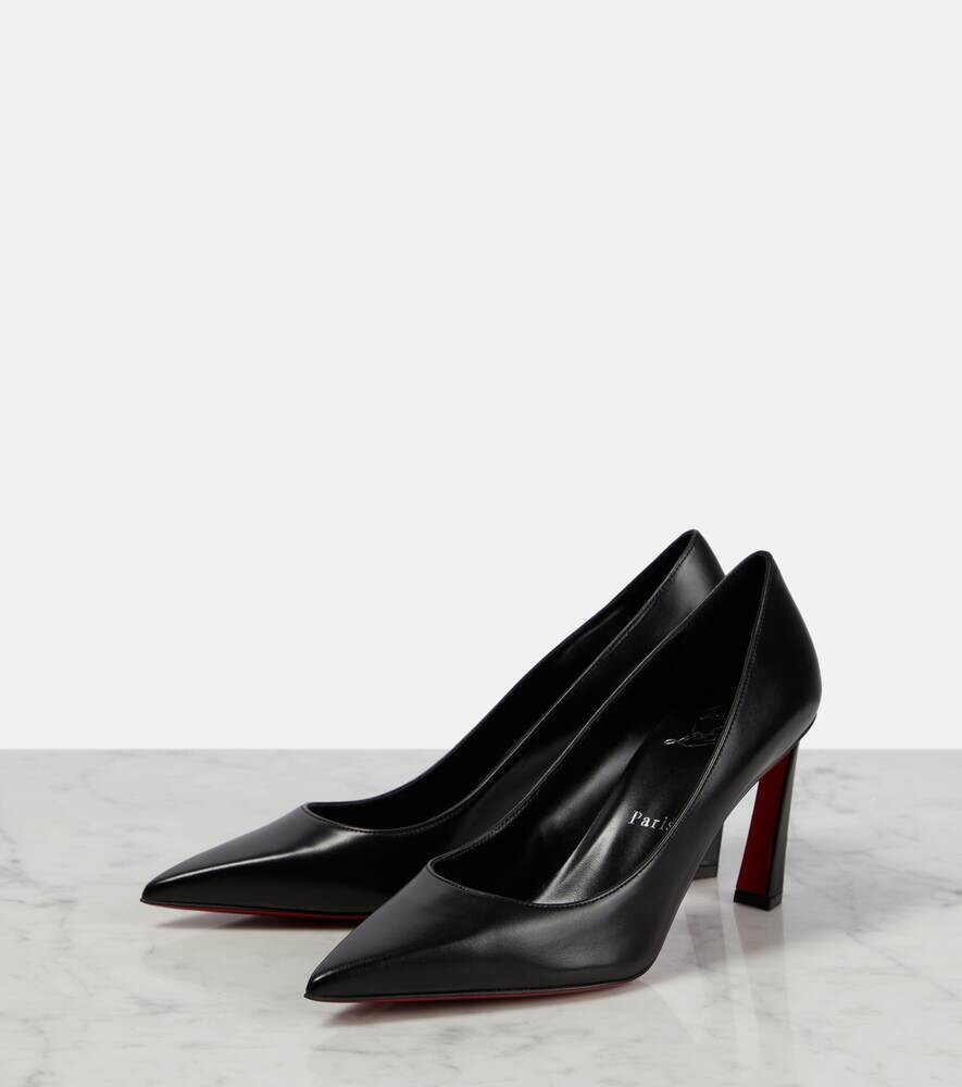 Туфли-лодочки из кожи кондора Christian Louboutin, бежевый — фото 3