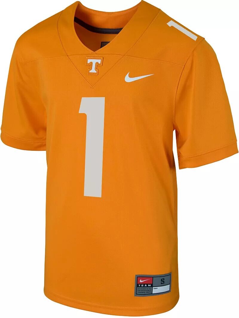 Футбольная Рубашка Nike Toddler Tennessee Volunteers #1 Tennessee Orange Replica — фото 2