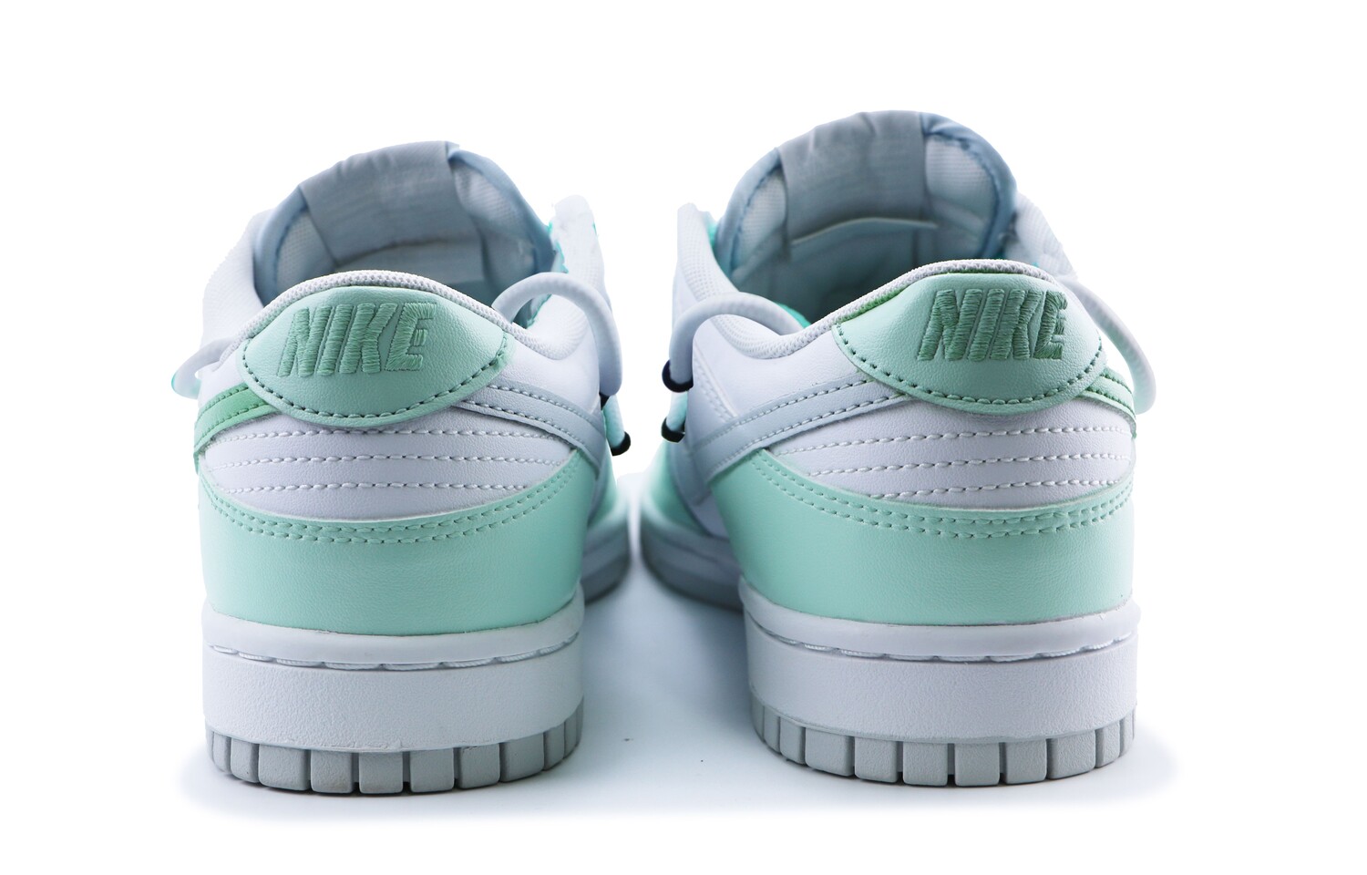 

Мужские кроссовки для скейтбординга Nike Dunk, White/Green