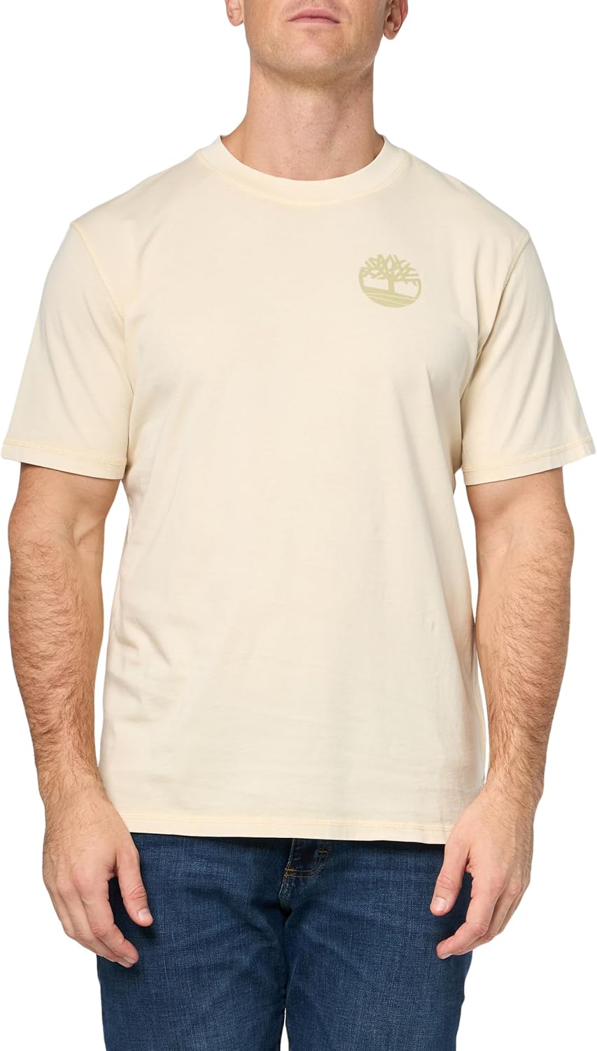 

Timberland мужская футболка с принтом на спине, Angora