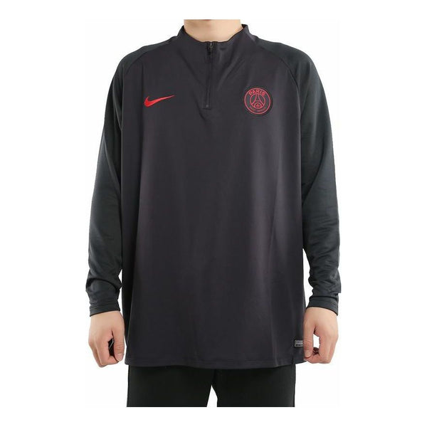 

Толстовка Nike PSG Dry Strike Drill Top 'Black', черный