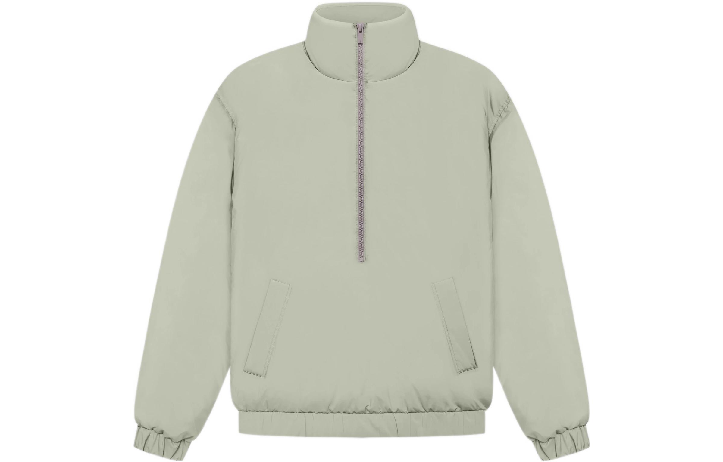 

Fear Of God Essentials Полузип пуховик, Gray Green