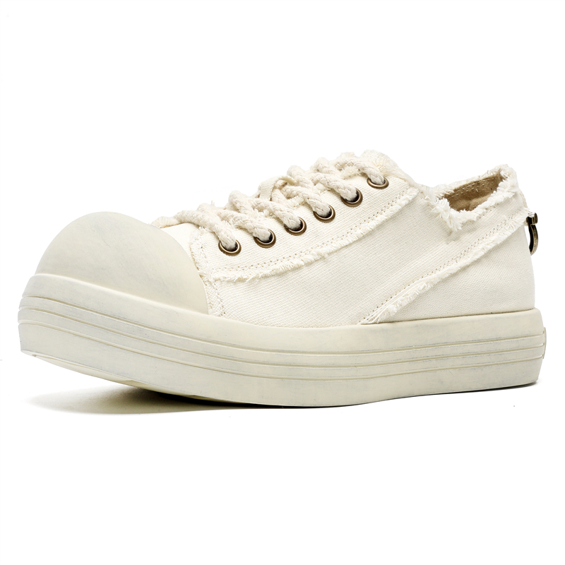 

PLO CART Кроссовки мужские высокие бело-черные Pure White, цвет Pure White