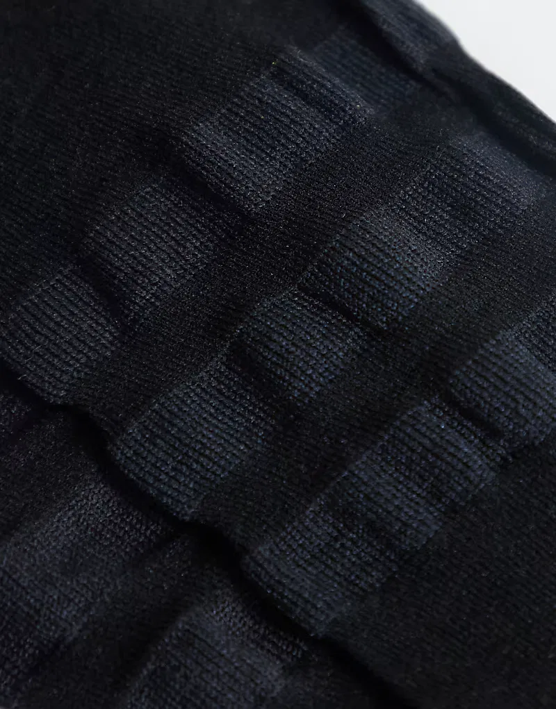 Комплект из двух прозрачных носков Adidas Originals, черно-белый — фото 3