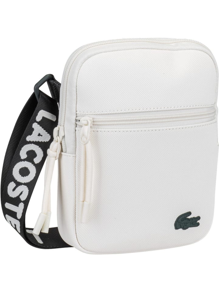 

Наплечная сумка Lacoste, цвет jacquard webbing farine