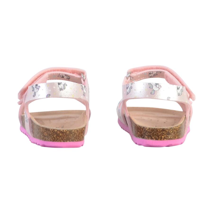 Сандалии Geox Model B Sandal Chalki Girl цвет розовый — фото 4