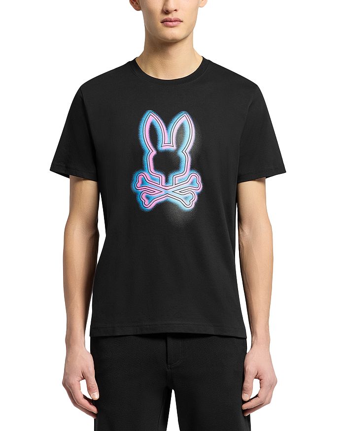 

Футболка Andros с принтом Psycho Bunny, черный