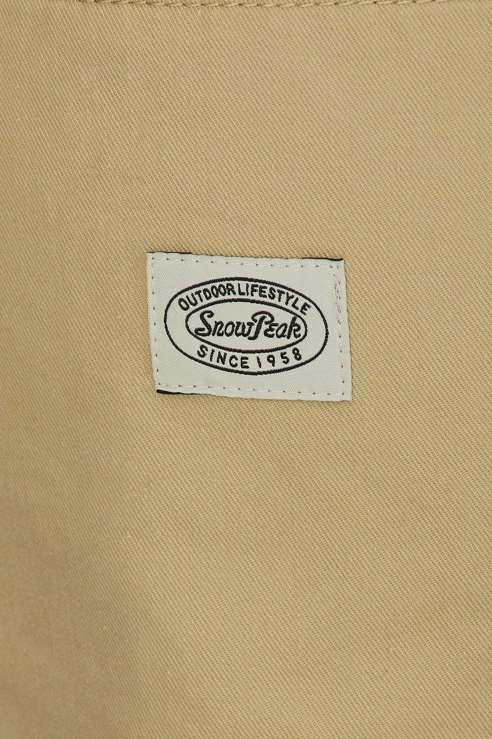 

TAKIBI Широкие Брюки Чино Snow Peak, Beige