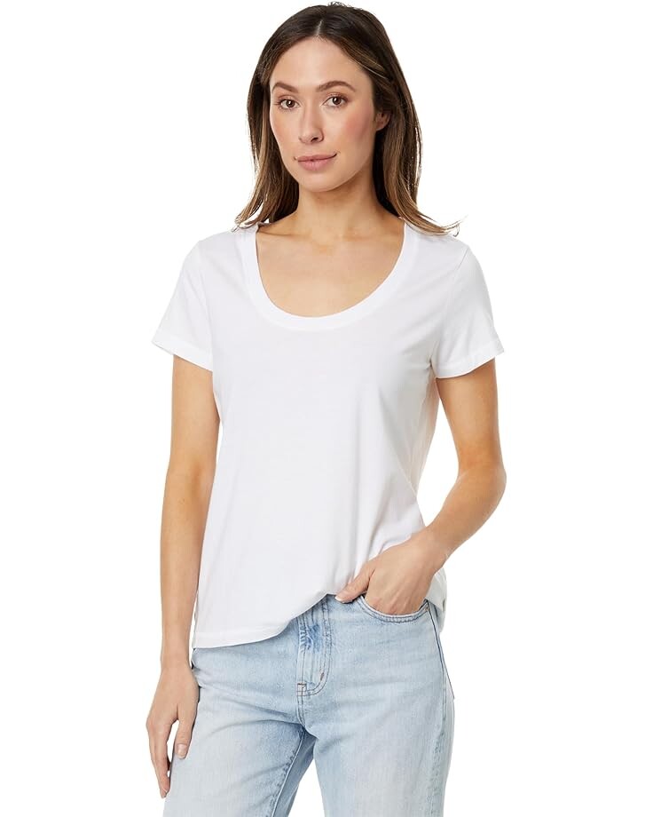 

Футболка L.L.Bean Petite Soft Stretch Supima, белый