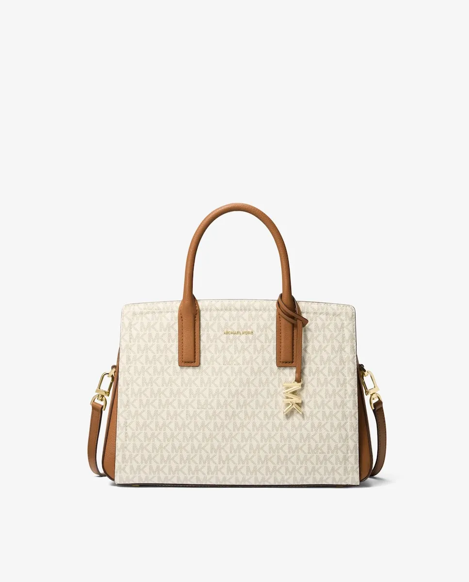 

Сумка-портфель Laila, трансформируемая в сумку на плечо Michael Michael Kors, кремовый