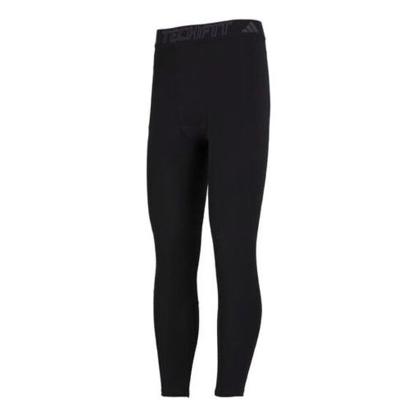 

Штаны techfit aeroready training long tights asia sizing Adidas, черный