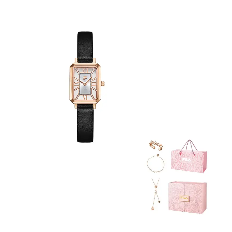 

FILA Часы Women's Watch, 6264-105 Silver Dial Black Strap