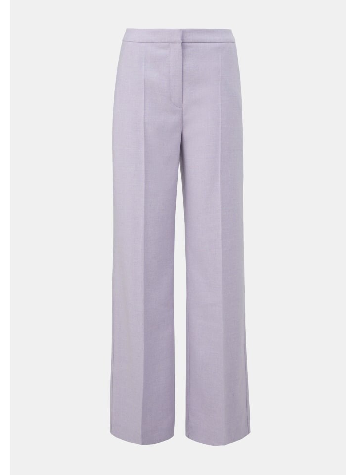 

Тканевые брюки comma Hose lang, фиолетовый