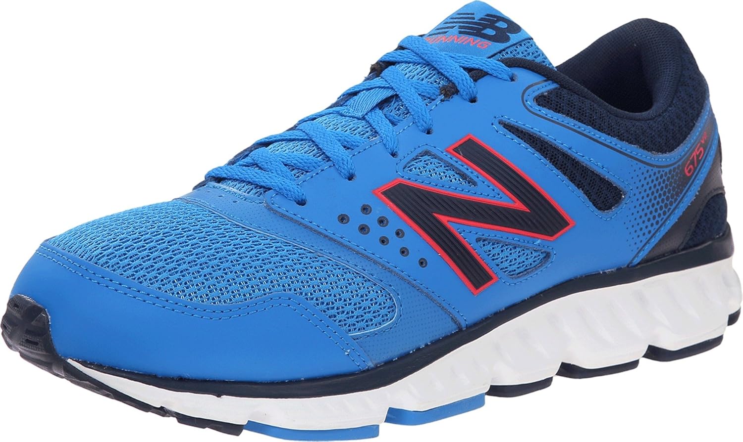 

Кроссовки для бега New Balance Men's M675V2, синий/красный