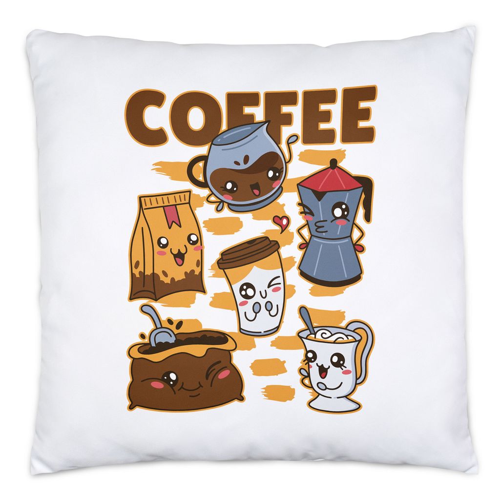 

Кофейная Подушка Coffee Lover Caffe Латте Капучино Утренний Завтрак Офис Coffeelover Coffee Hey!Print