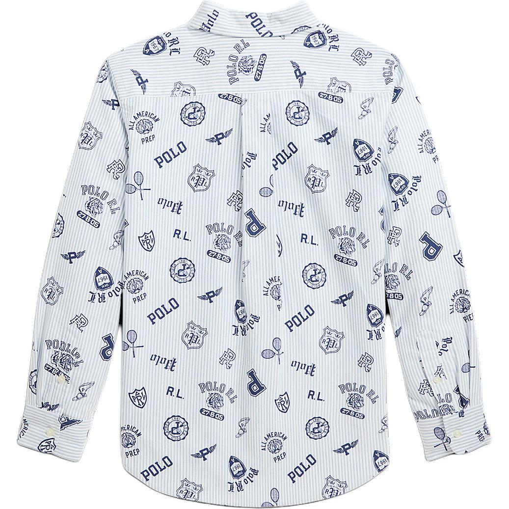 Polo Ralph Lauren Рубашка весна осень Kids' White — фото 4