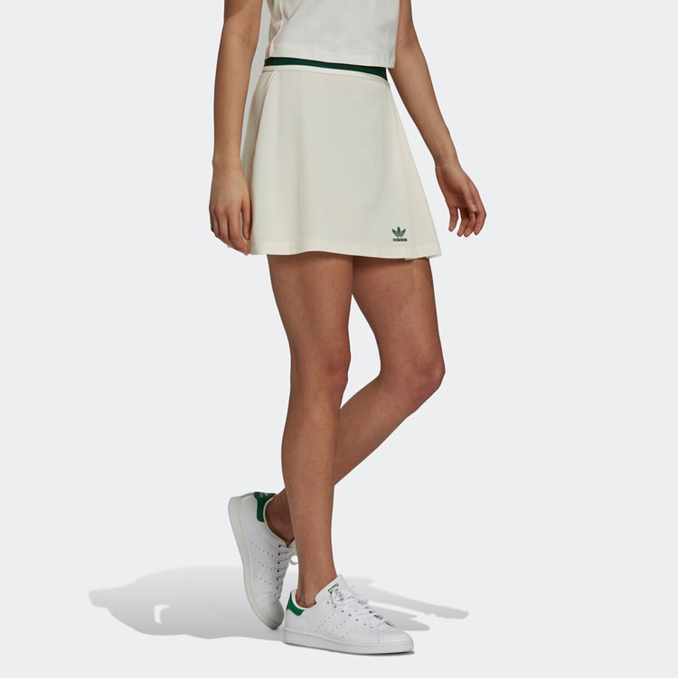 Повседневная короткая юбка женская Jade White Adidas Originals — фото 4