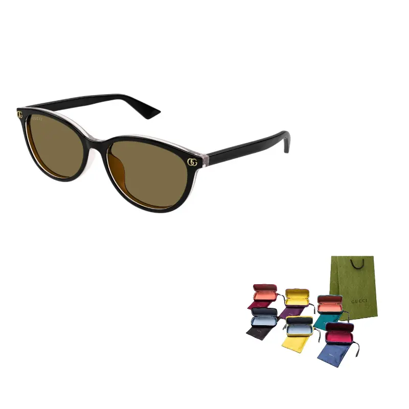 

GUCCI Кошачий глаз солнцезащитные очки, Black