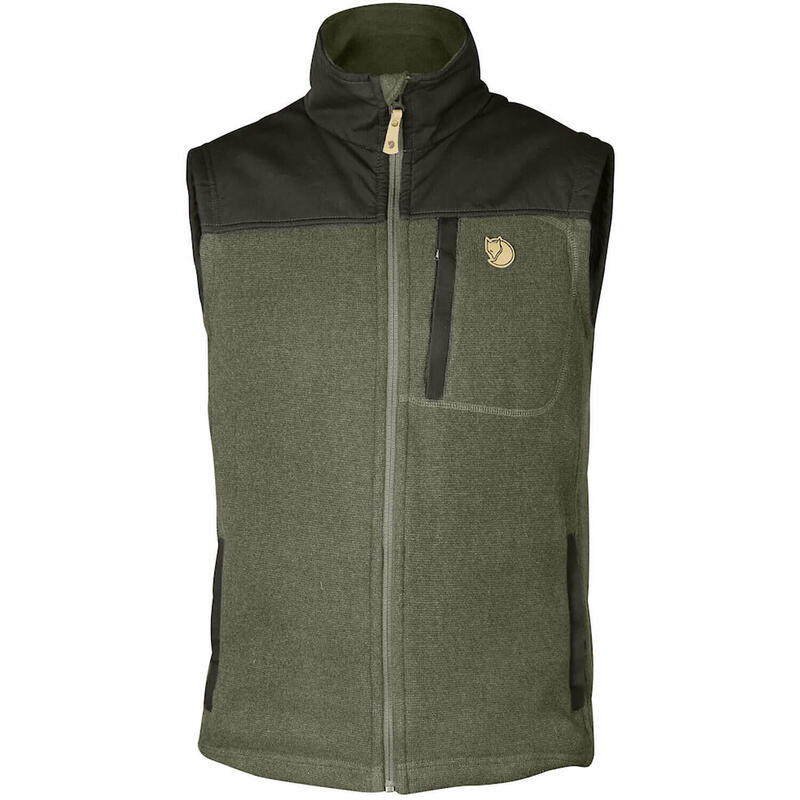 

Куртка флисовая Fjallraven, оливково-зеленый