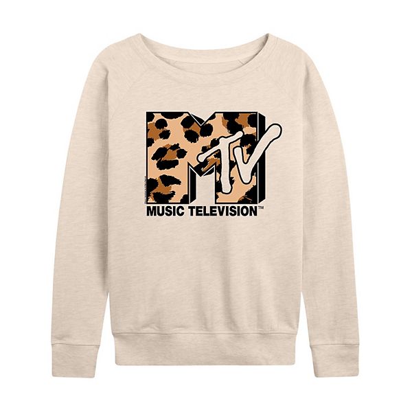 

Женская футболка с длинным рукавом MTV Leopard Art French Terry Licensed Character, Beige, Коричневый, Женская футболка с длинным рукавом MTV Leopard Art French Terry Licensed Character, Beige