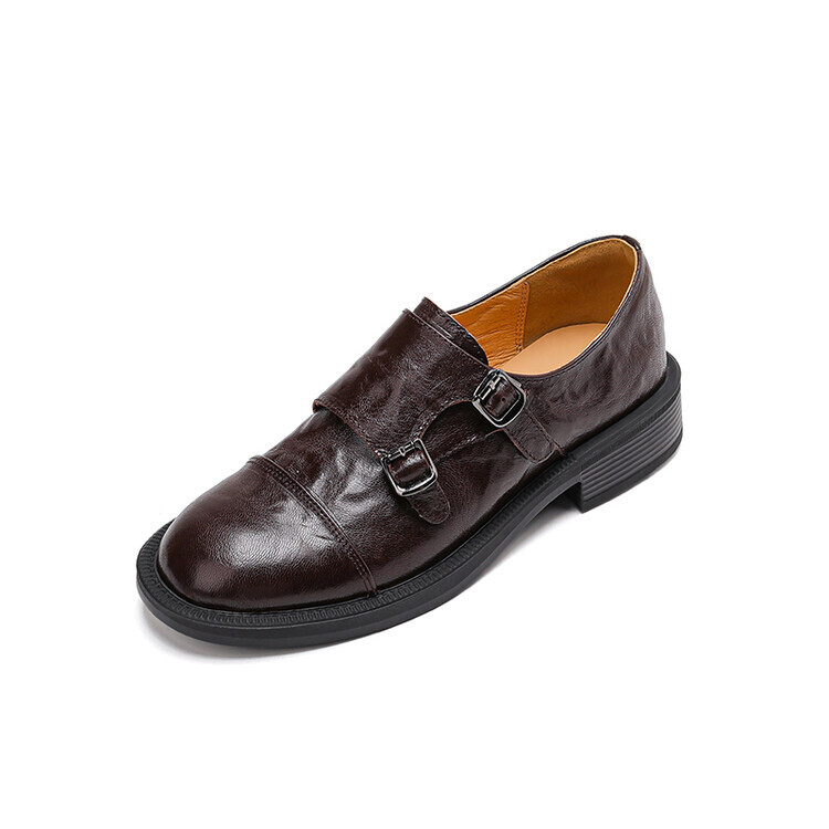 

Туфли женские повседневные Women's Casual Shoes Women's Qiaoliner, цвет Brown Embroidered