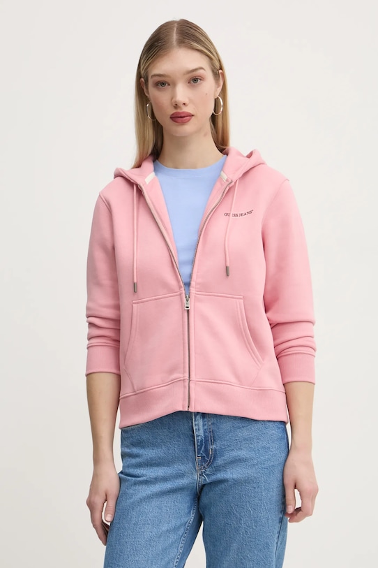 

Толстовка Guess Jeans, розовый