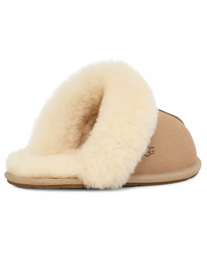 Женские тапочки Scuffette II Slip On Ugg, загар/бежевый — фото 3
