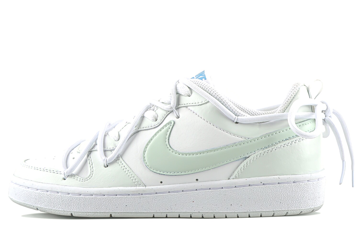 

Кроссовки Nike Court Borough Skateboard Shoes Women's Low-Top White Green