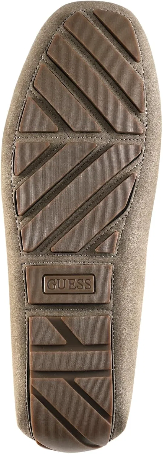 Мужские лоферы Guess Alovo Drivers, Taupe 240 — фото 4