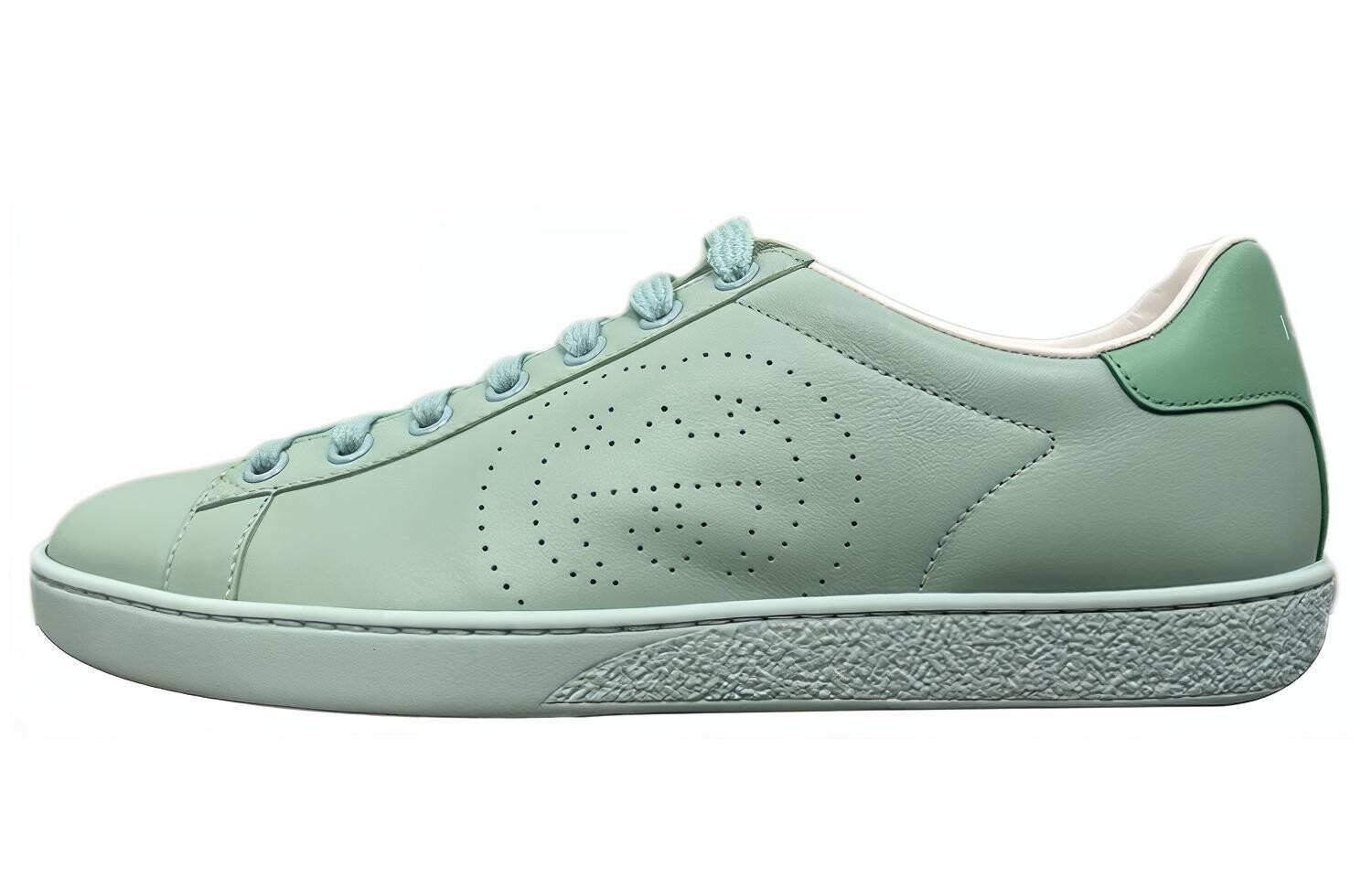 Кроссовки Gucci Ace Interlocking, зеленый