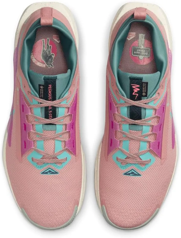 Мужские кроссовки NIKE React Pegasus Trail 5 Gore-Tex, зеленый — фото 4