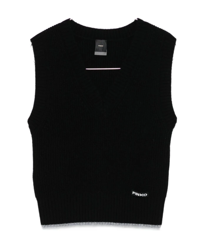 

Роскошный свитер из шерсти и кашемира, осень-зима 2025. Pinko, черный