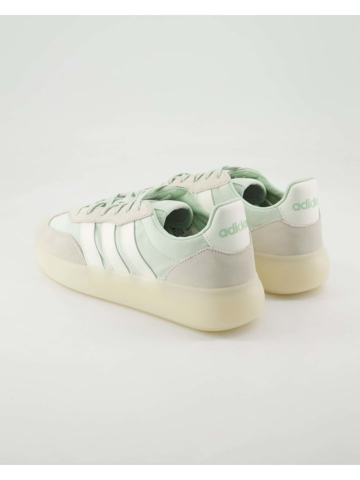 Кроссовки на шнуровке adidas, бежевый — фото 3