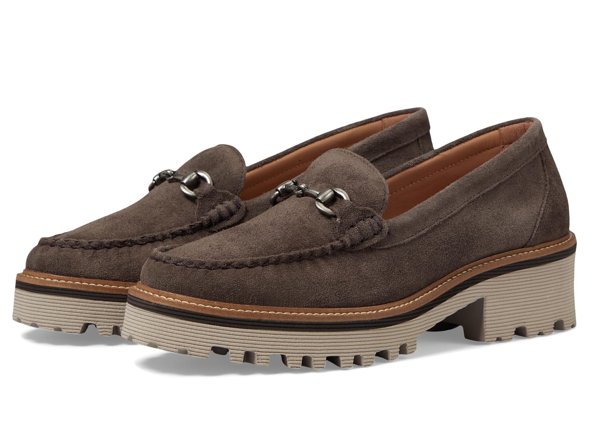 Лоферы Johnston & Murphy Emmalynn Bit Loafer, цвет Gray