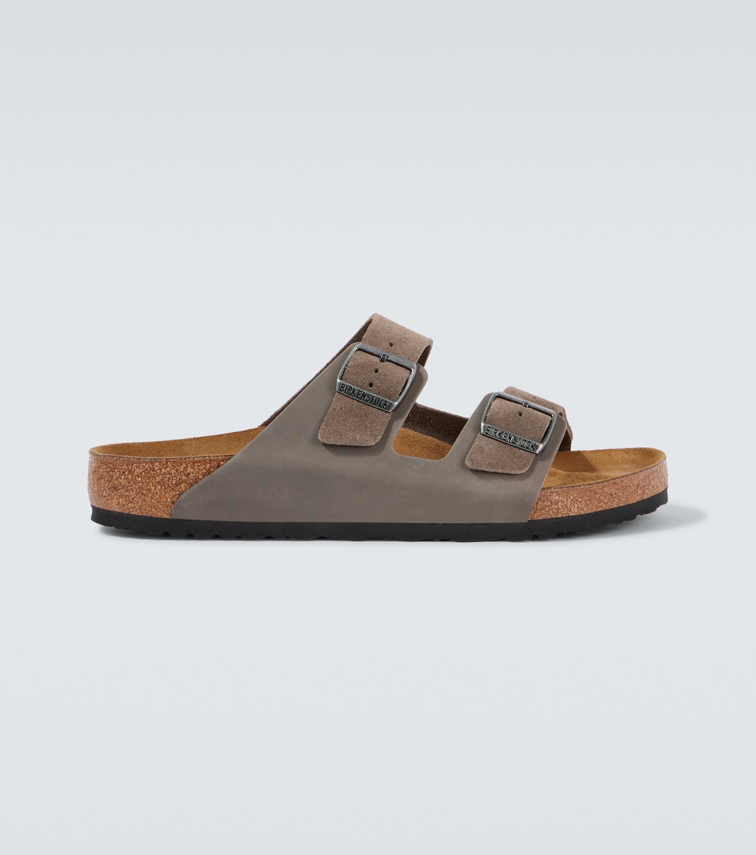 

Аризонские замшевые сандалии Birkenstock, Concrete Gray