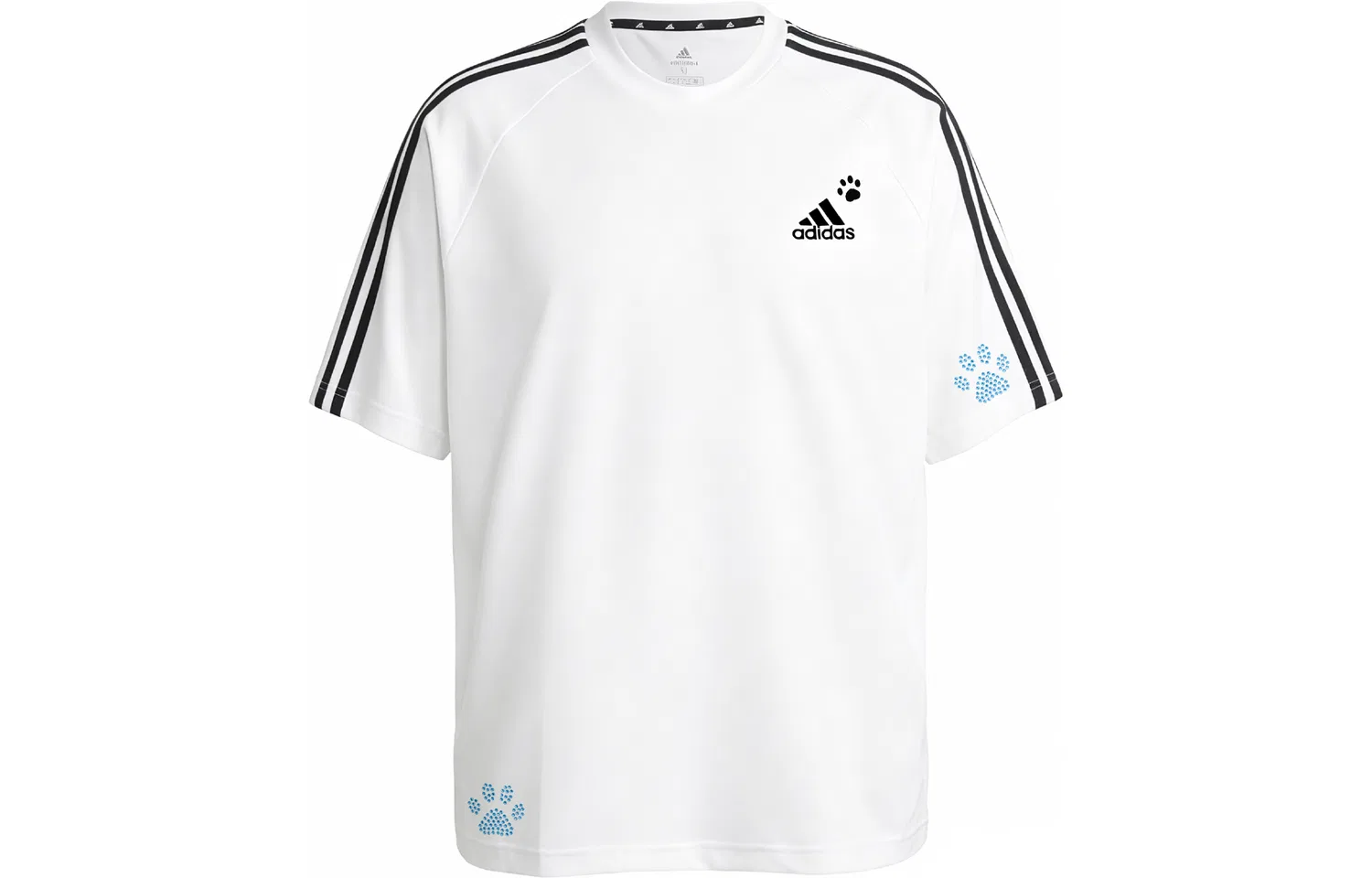 Футболка Adidas с принтом White Blue Diamond — фото 3