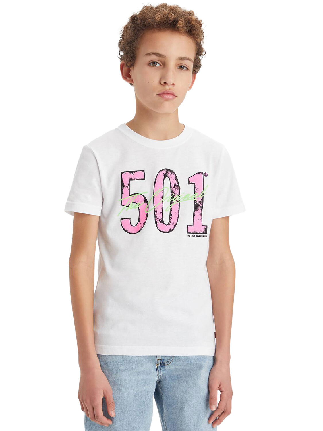 

Футболка t-shirt 501 original per ragazzi Levi'S, белый
