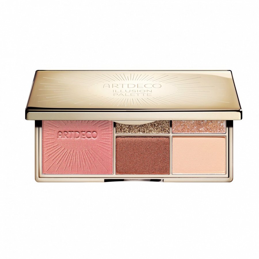 

Палитра теней для век и румян illusion palette for cheeks & eyes Artdeco, цвет nr. 4, количество 1 шт.