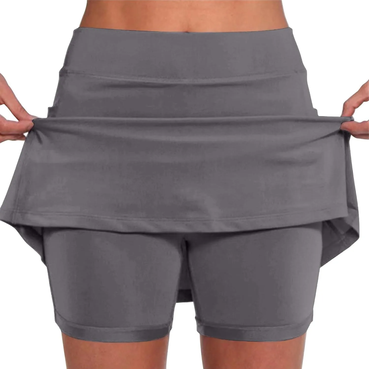 

Спортивная юбка-шорты для женщин Elastic High Waist